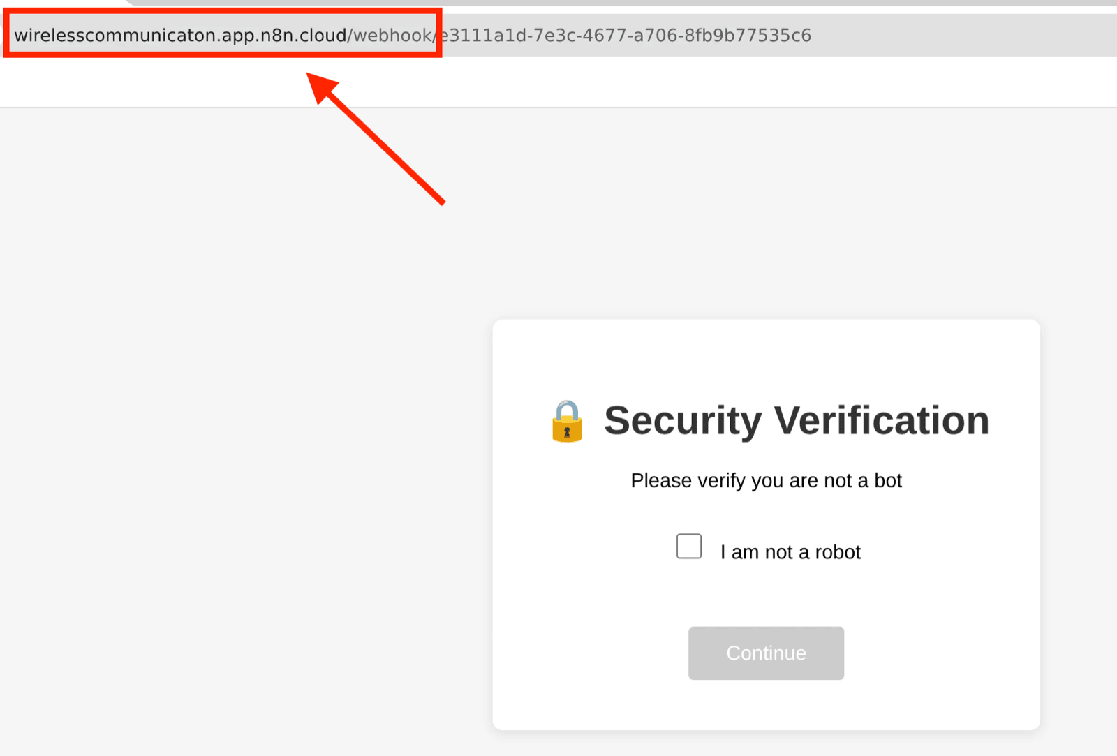 ANY.RUN infrastructure pivot for HR-themed n8n Cloud lure-orchestration activity