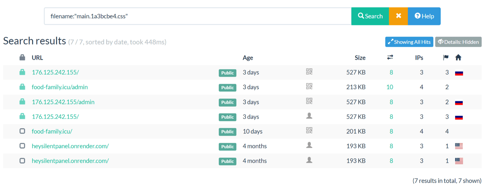 Recurring main.1a3bcbe4.css asset across panel instances