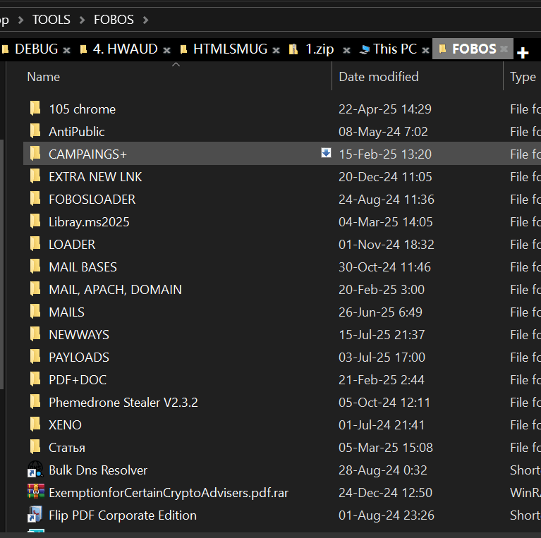 Additional tooling observed in NEWWAYS/