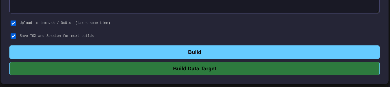G-BOT Control Panel