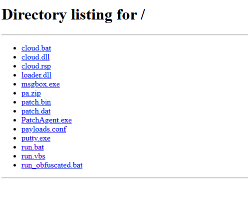 Historical open-directory exposure on the primary C2, supporting staging activity around the March 2026 campaign window