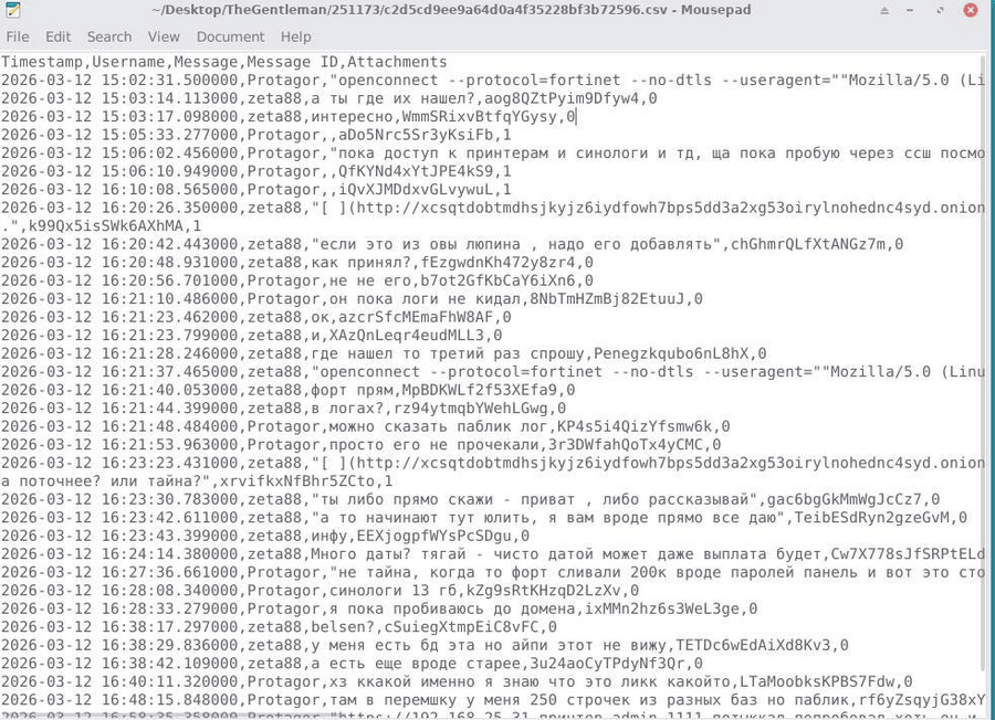 Raw chat CSV from room 251173 — Isotopix intrusion play-by-play